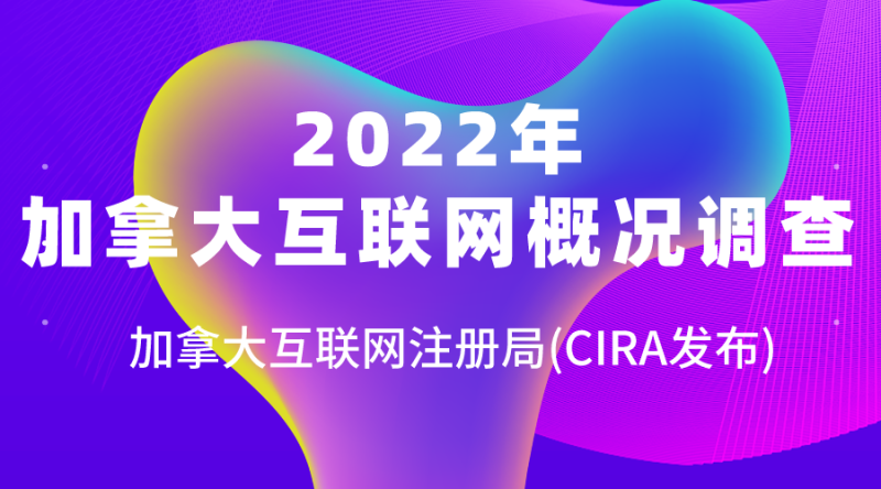 2022 年加拿大互联网概况调查